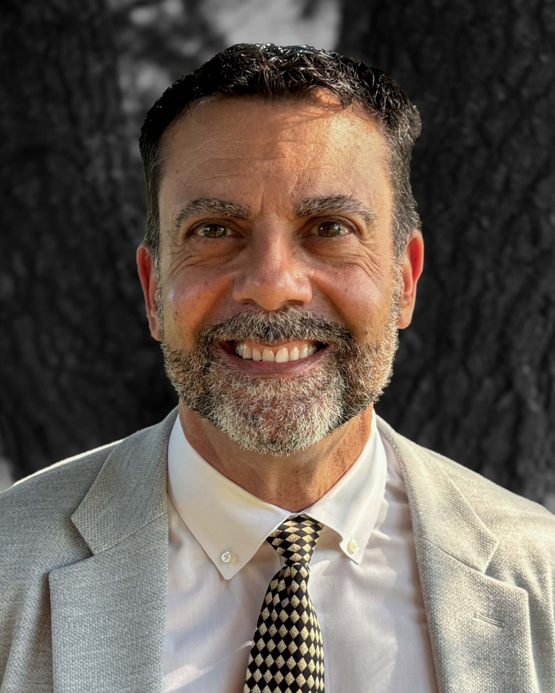 Portrait of Joseph Augustine, registered architect and founder of The WisdomTree Group